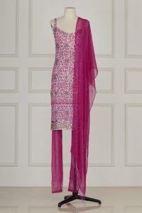 Floral embroidered kurta set by Rina Dhaka (1)