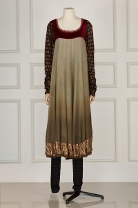 Grey embellished anarkali set by Sabyasachi (2)