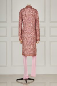 Pink embellished kurta set by Rohit Bal (3)