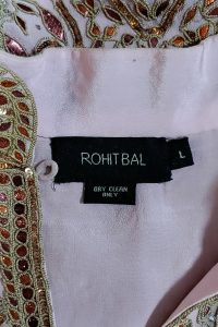 Pink embellished kurta set by Rohit Bal (5)