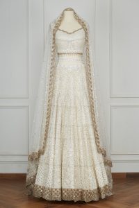 White embellished lehenga set by Seema Gujral (2)