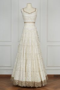 White embellished lehenga set by Seema Gujral (3)