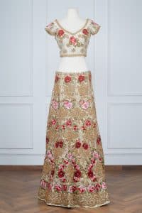 Pink embroidered lehenga set by Pallavi Jaikisshan (2)