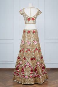 Pink embroidered lehenga set by Pallavi Jaikisshan (3)