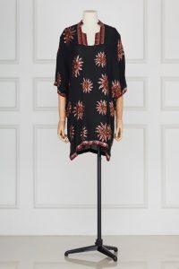 Black floral sequin embellished top by Abu Jani Sandeep Khosla (1)