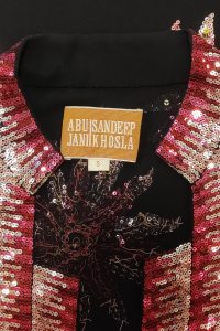 Black floral sequin embellished top by Abu Jani Sandeep Khosla (4)