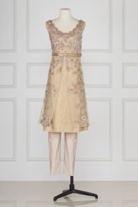 Neutral floral embroidery kurta set by Suneet Varma (2)