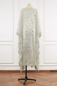 Mint sequinned kaftan by Nitya Bajaj (2)