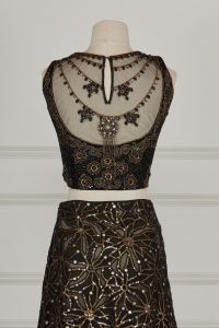 Black sequin embroidered lehenga set by Suneet Varma (4)