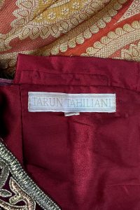 Brown benarasi lehenga set by Tarun Tahiliani (4)