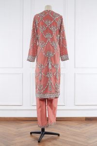 Pink crystal studded kurta set by Manish Malhotra (3)