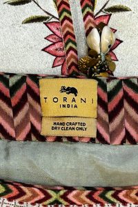 Green floral printed lehenga set by Torani (5)