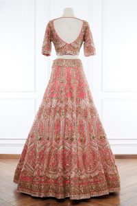 Pink sequin embellished lehenga set by Manish Malhotra (3)