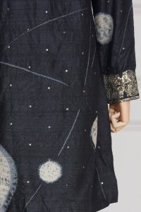 Grey tie-dye kurta set by Rohit Bal (4)