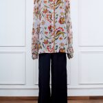 Multicolour floral printed top by Baise Gaba