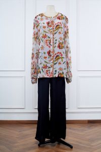 Multicolour floral printed top by Baise Gaba (1)