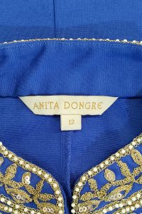 Blue sequin embroidered kurta set by Anita Dongre (3)