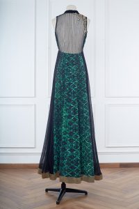 Green artsy printed gown by Archana Kochhar (2)