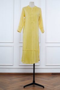 Yellow lace detail kurta by Jayati Goenka (1)